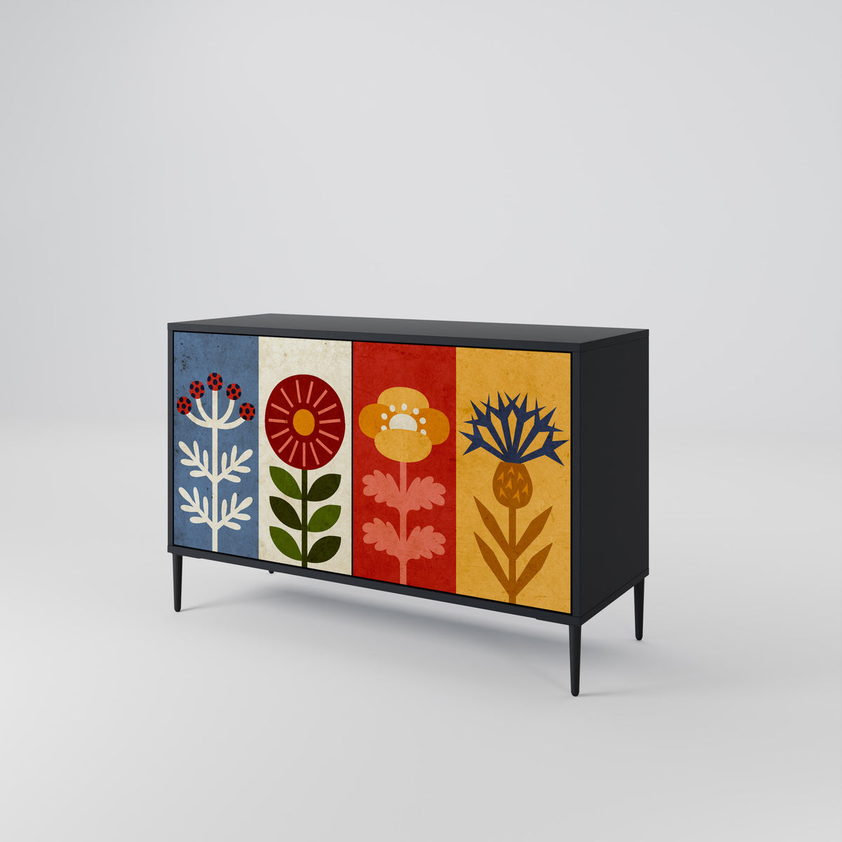 SCANDIC FLOWERET 2-Door Sideboard