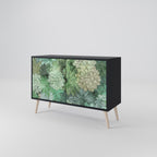 SUCCULENT CLUSTER 2-Door Sideboard in Black Finish