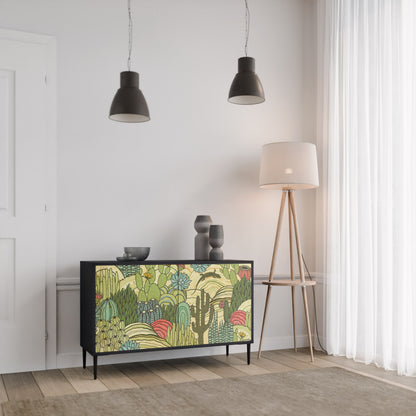 SUCCULENTS KALEIDOSCOPE 2-türiges Sideboard