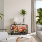 STYLISH BEAUTY Sideboard mit 2 Türen in Schwarz