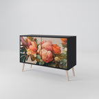 STYLISH BEAUTY Sideboard mit 2 Türen in Schwarz
