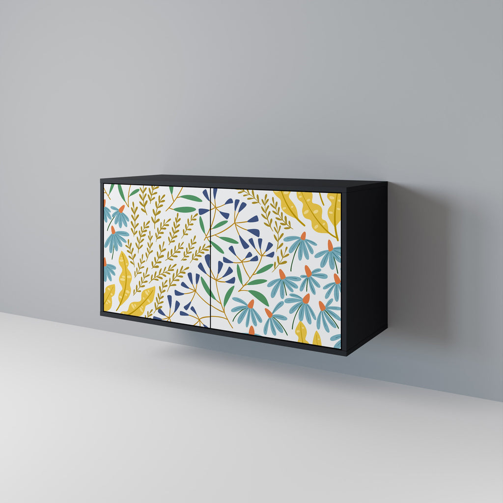 HELLO SPRING 2-Door Sideboard in Black Finish