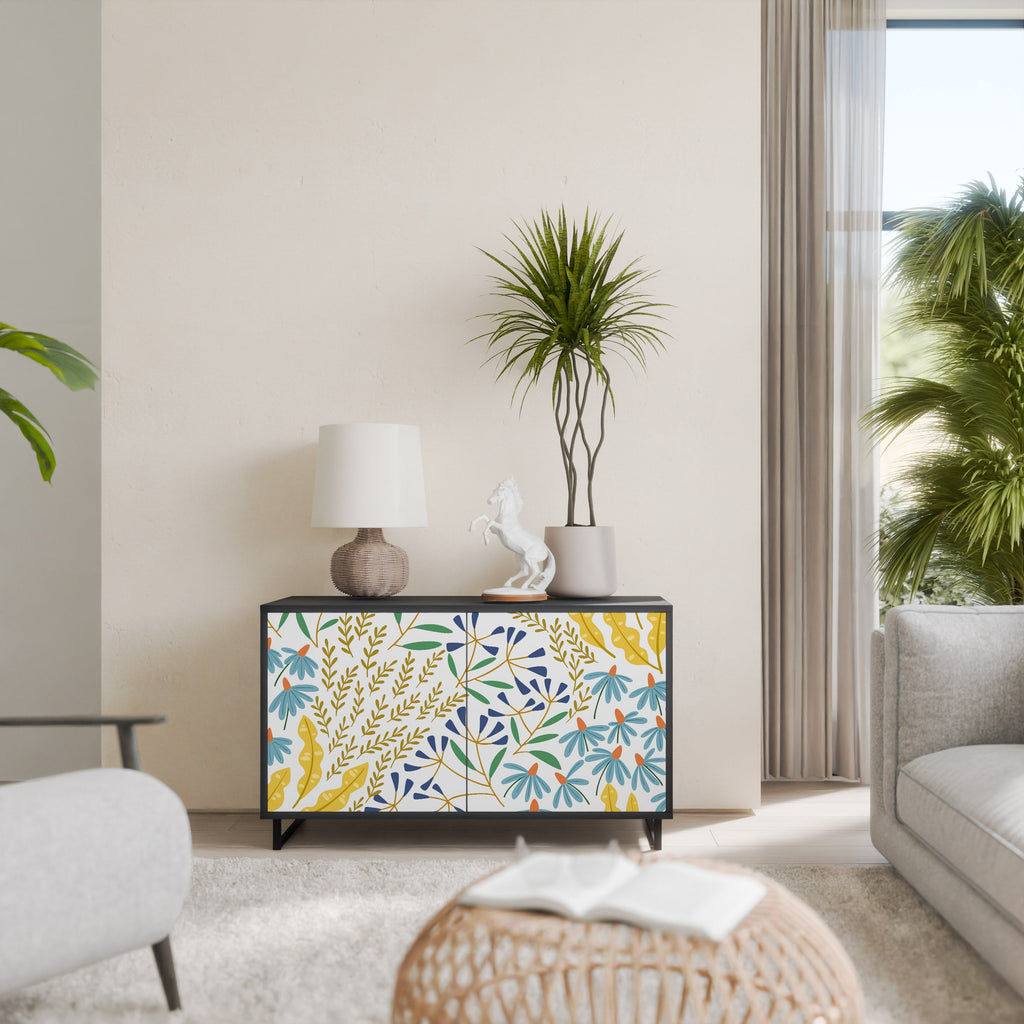 HELLO SPRING 2-Door Sideboard in Black Finish