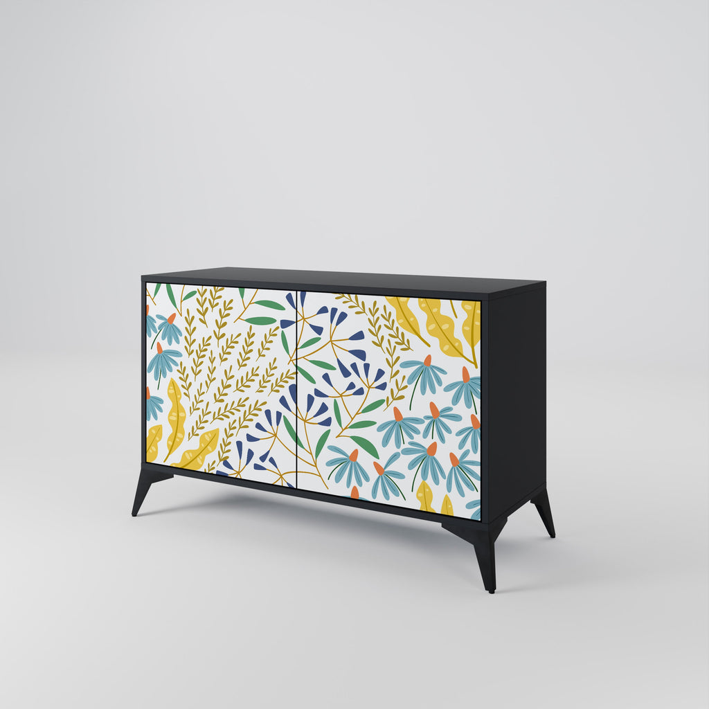HELLO SPRING 2-Door Sideboard in Black Finish
