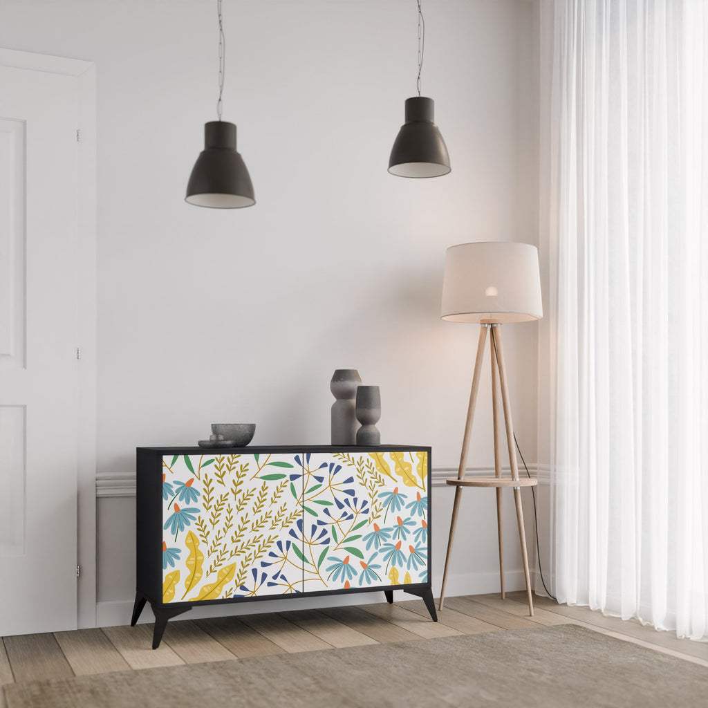 HELLO SPRING 2-Door Sideboard in Black Finish