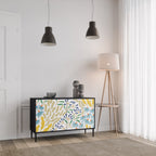 HELLO SPRING 2-Door Sideboard in Black Finish