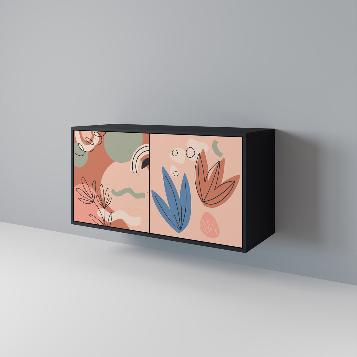 PASTEL DESTINY 2-türiges Sideboard
