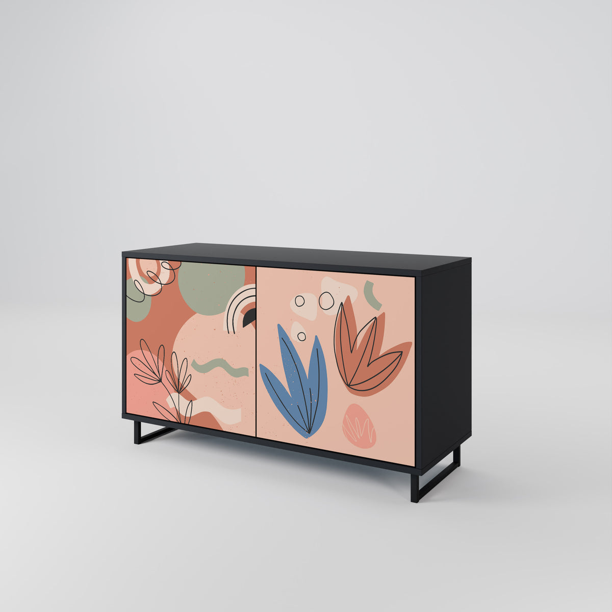 PASTEL DESTINY 2-türiges Sideboard