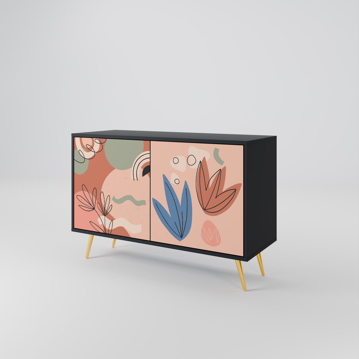 PASTEL DESTINY 2-türiges Sideboard
