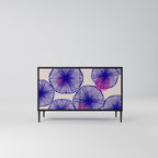 MAGIC NATURE 2-Door Sideboard in Black Finish