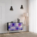 MAGIC NATURE 2-Door Sideboard in Black Finish