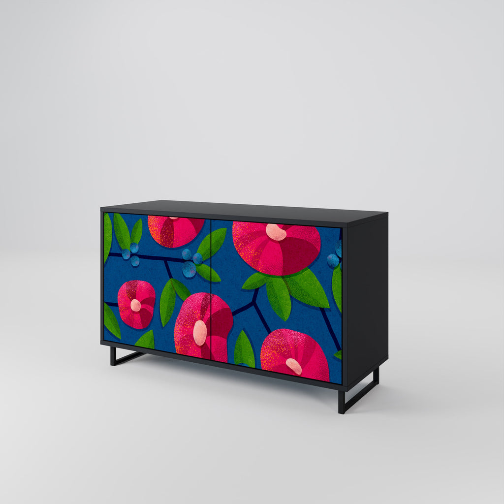 SPRING THOUGHTS 2-Door Sideboard in Black Finish