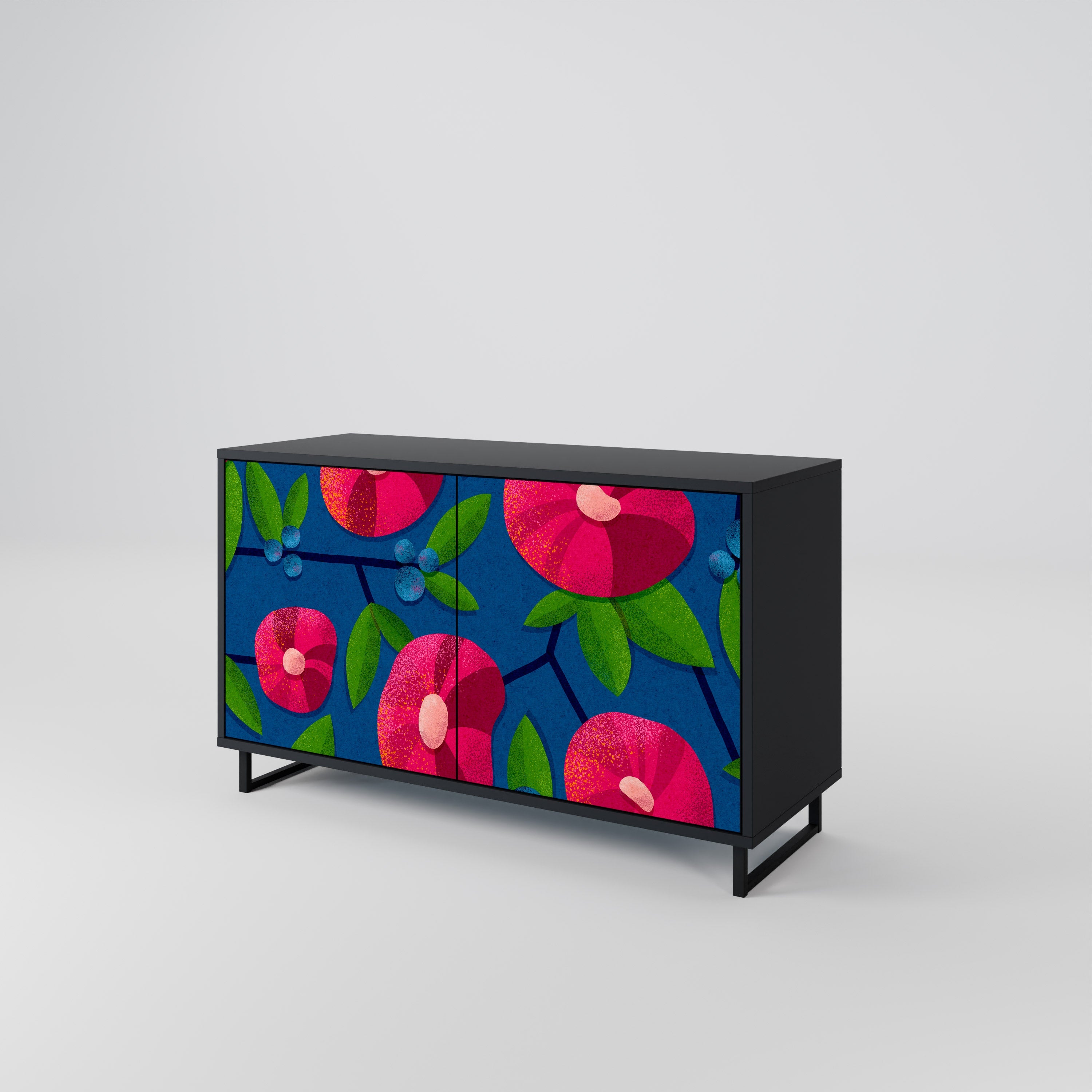 SPRING THOUGHTS 2-Door Sideboard in Black Finish