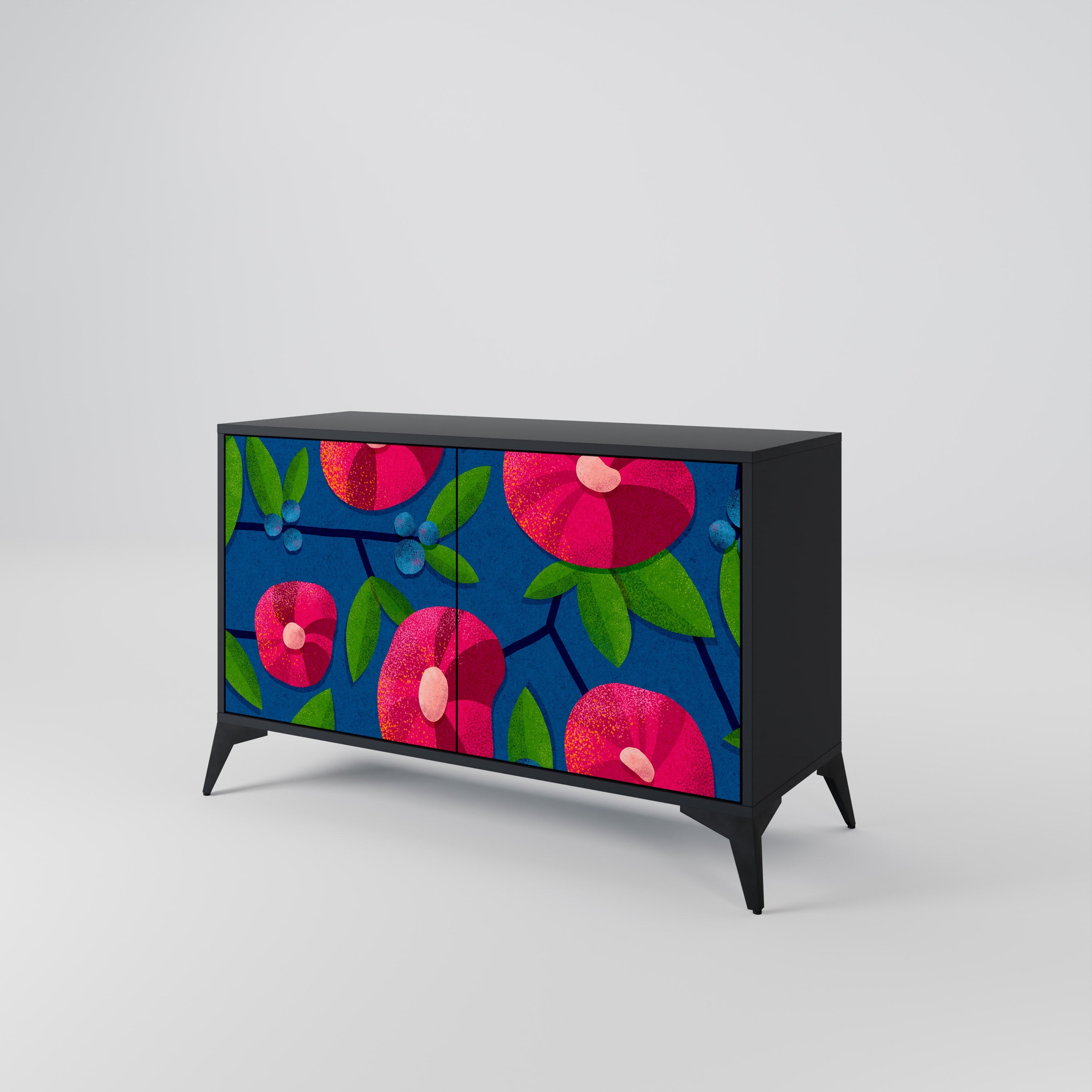 SPRING THOUGHTS 2-Door Sideboard in Black Finish