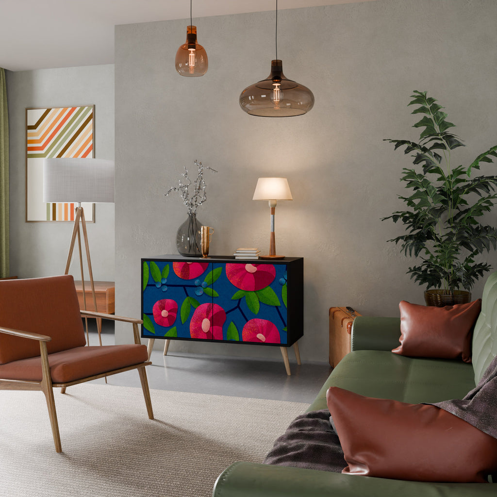 SPRING THOUGHTS 2-Door Sideboard in Black Finish