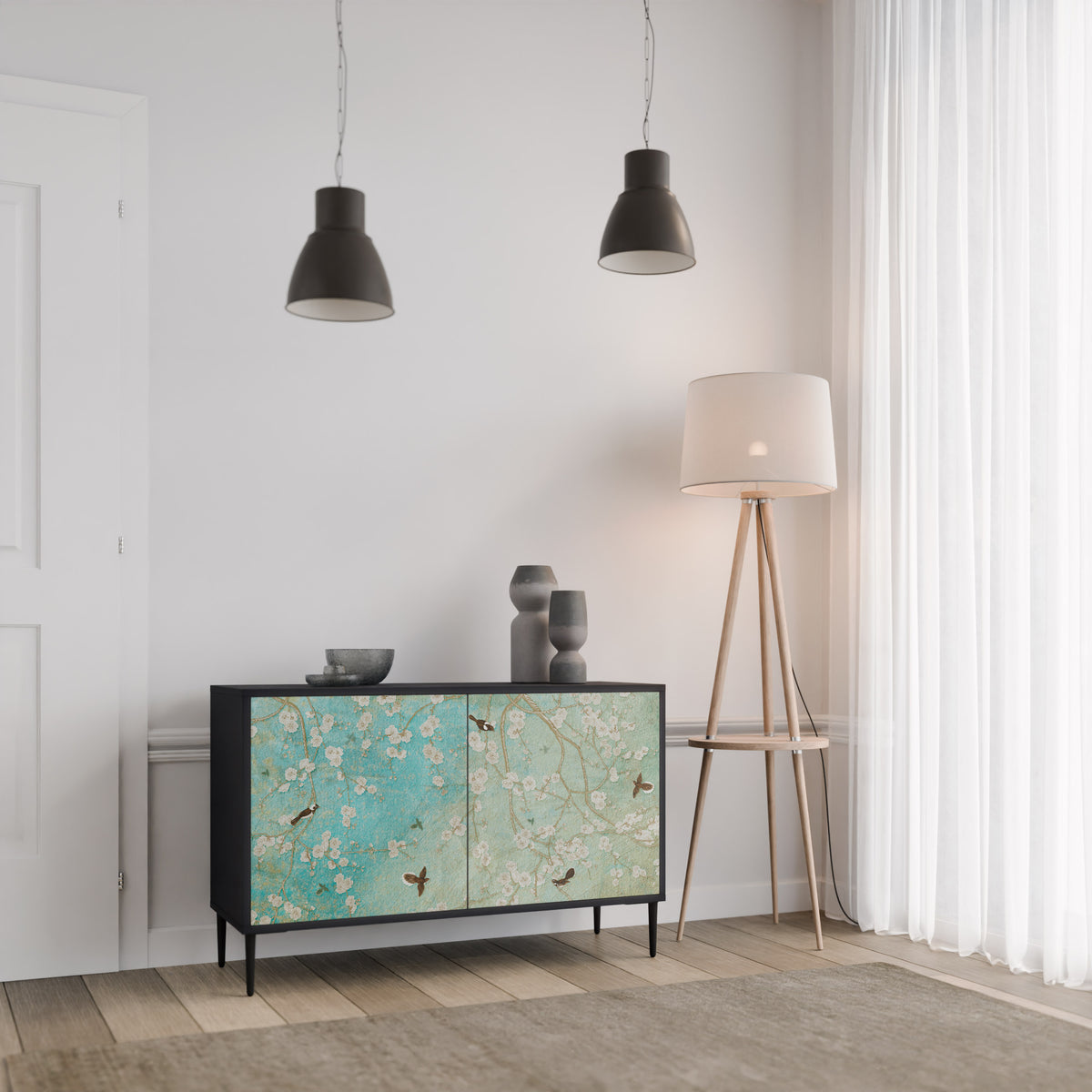 BLOOMING CHARM 2-türiges Sideboard