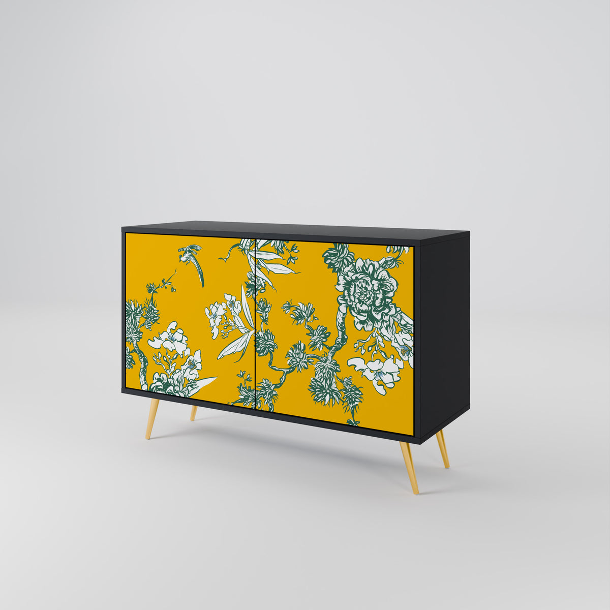YELLOW CHINOISERIE 2-türiges Sideboard