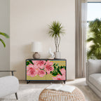 FRAGILE BEAUTY Sideboard mit 2 Türen in Schwarz