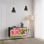 FRAGILE BEAUTY Sideboard mit 2 Türen in Schwarz