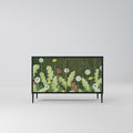DANDELION AMUSE 2-Door Sideboard in Black Finish