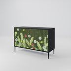 DANDELION AMUSE 2-Door Sideboard in Black Finish