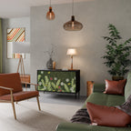 DANDELION AMUSE 2-Door Sideboard in Black Finish