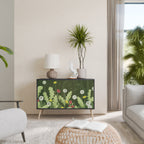 DANDELION AMUSE 2-Door Sideboard in Black Finish