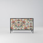 ORGANIC FOLKLORE 2-Door Sideboard in Black Finish