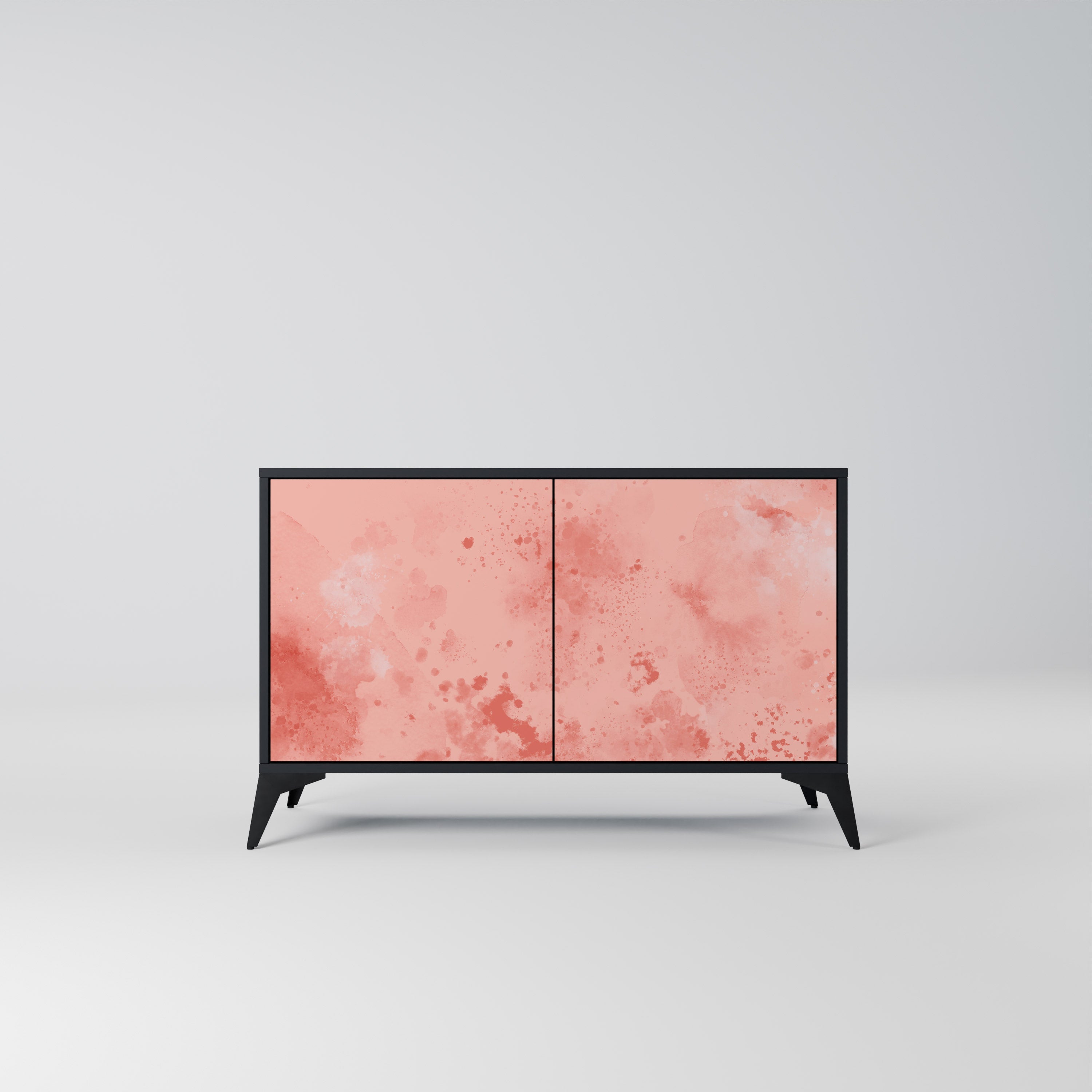 CRANE DANCE 2-Door Sideboard in Black Finish