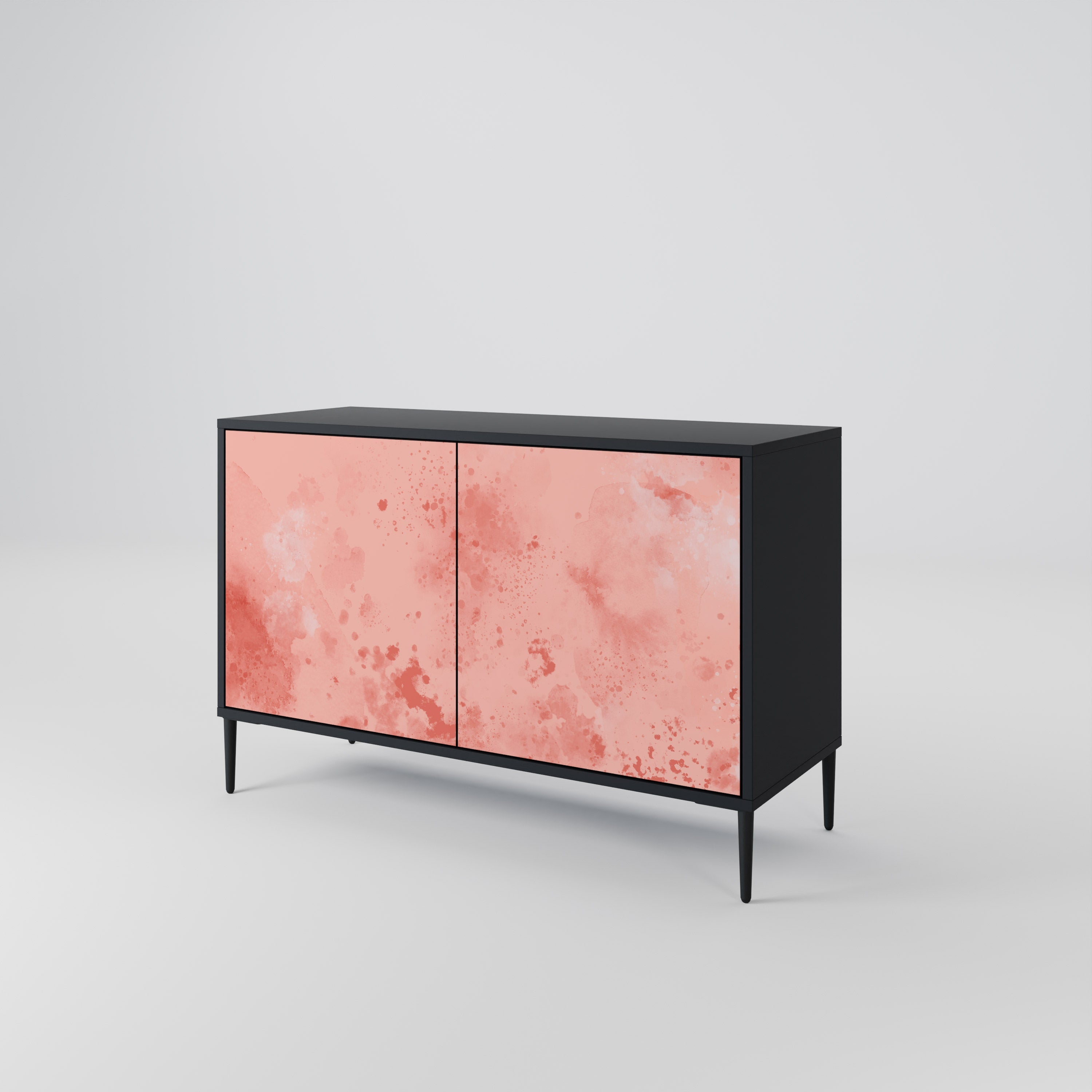 CRANE DANCE 2-Door Sideboard in Black Finish