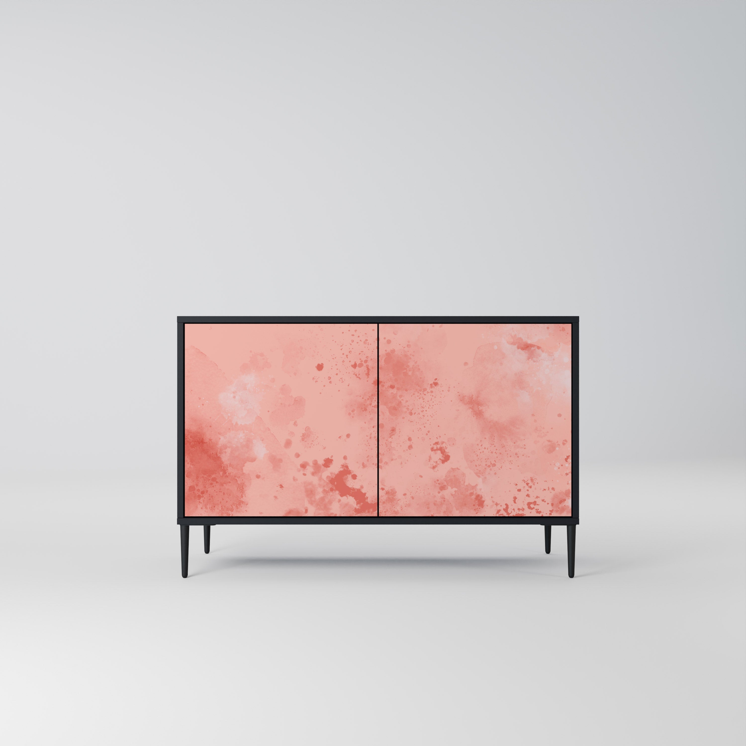 CRANE DANCE 2-Door Sideboard in Black Finish