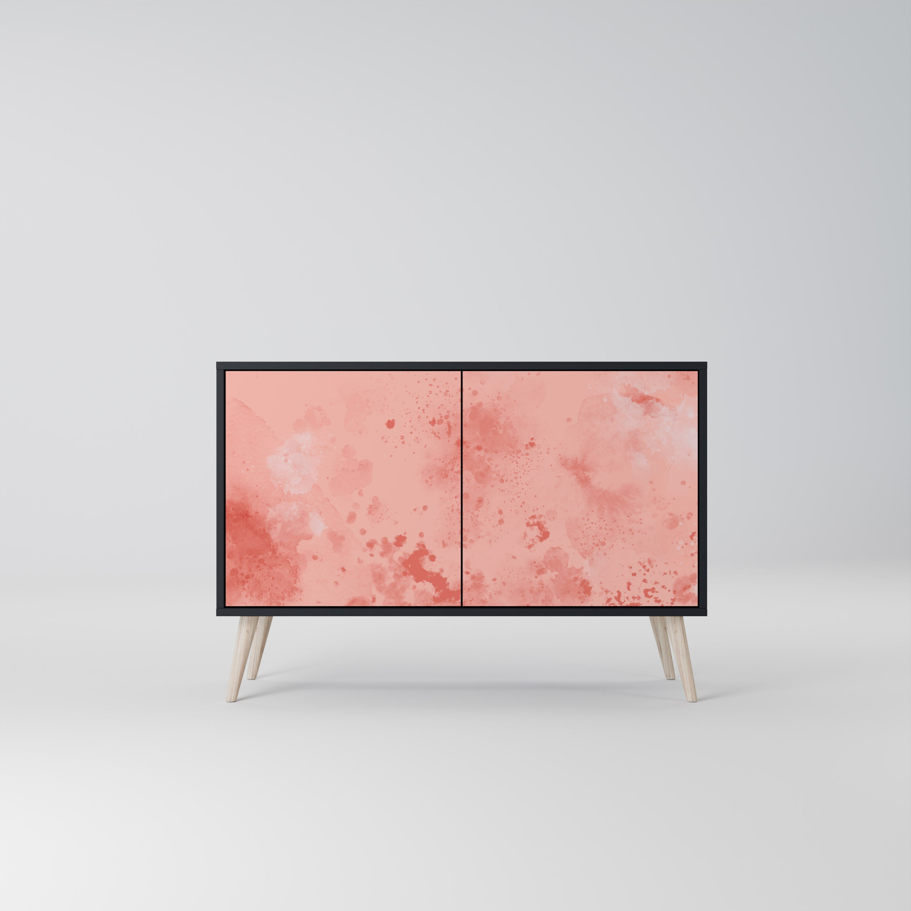 CRANE DANCE 2-Door Sideboard in Black Finish