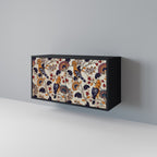 EMINENT HOOPOE Sideboard mit 2 Türen in Schwarz