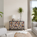 EMINENT HOOPOE Sideboard mit 2 Türen in Schwarz