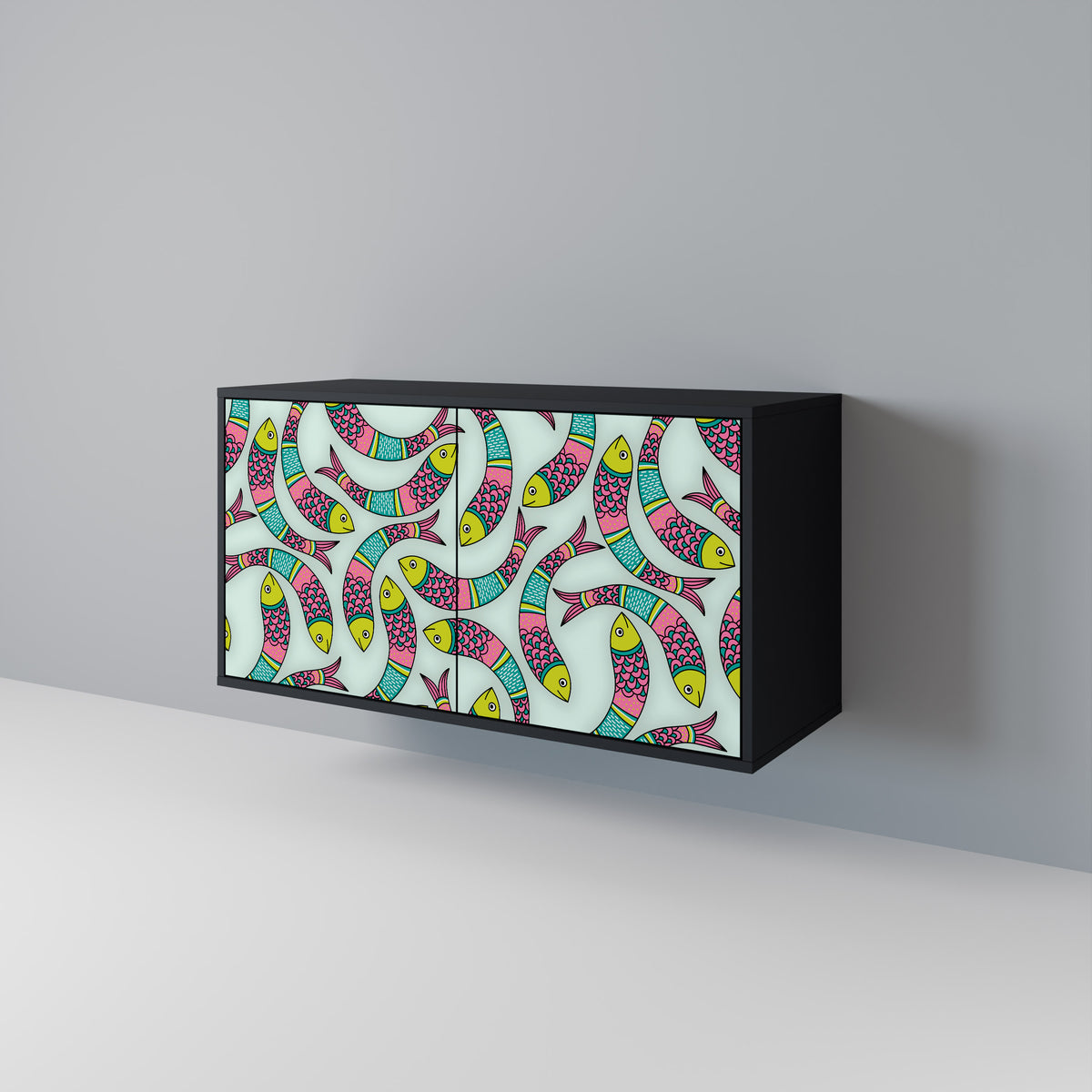 INDIAN FISH 2-türiges Sideboard