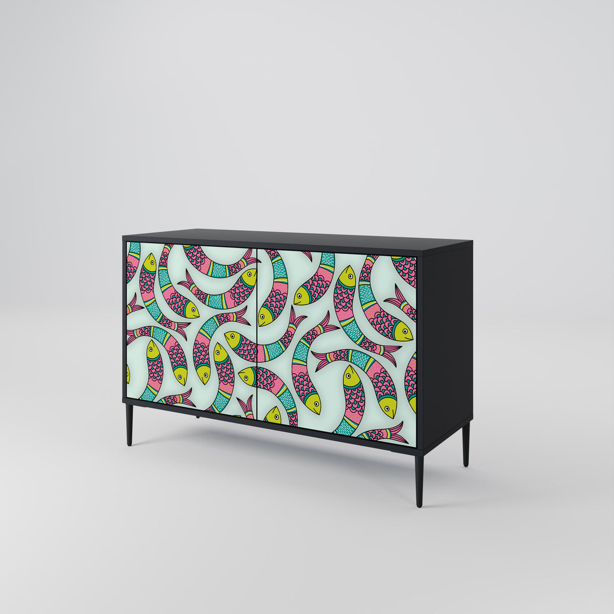 INDIAN FISH 2-türiges Sideboard