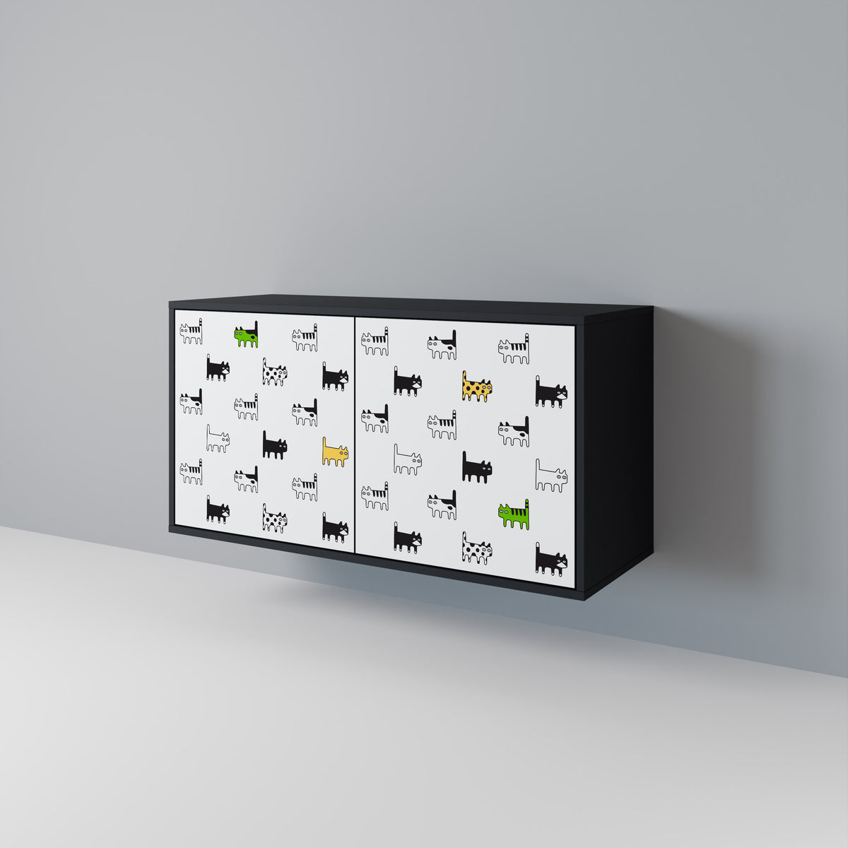 CATS COMPILATION 2-türiges Sideboard