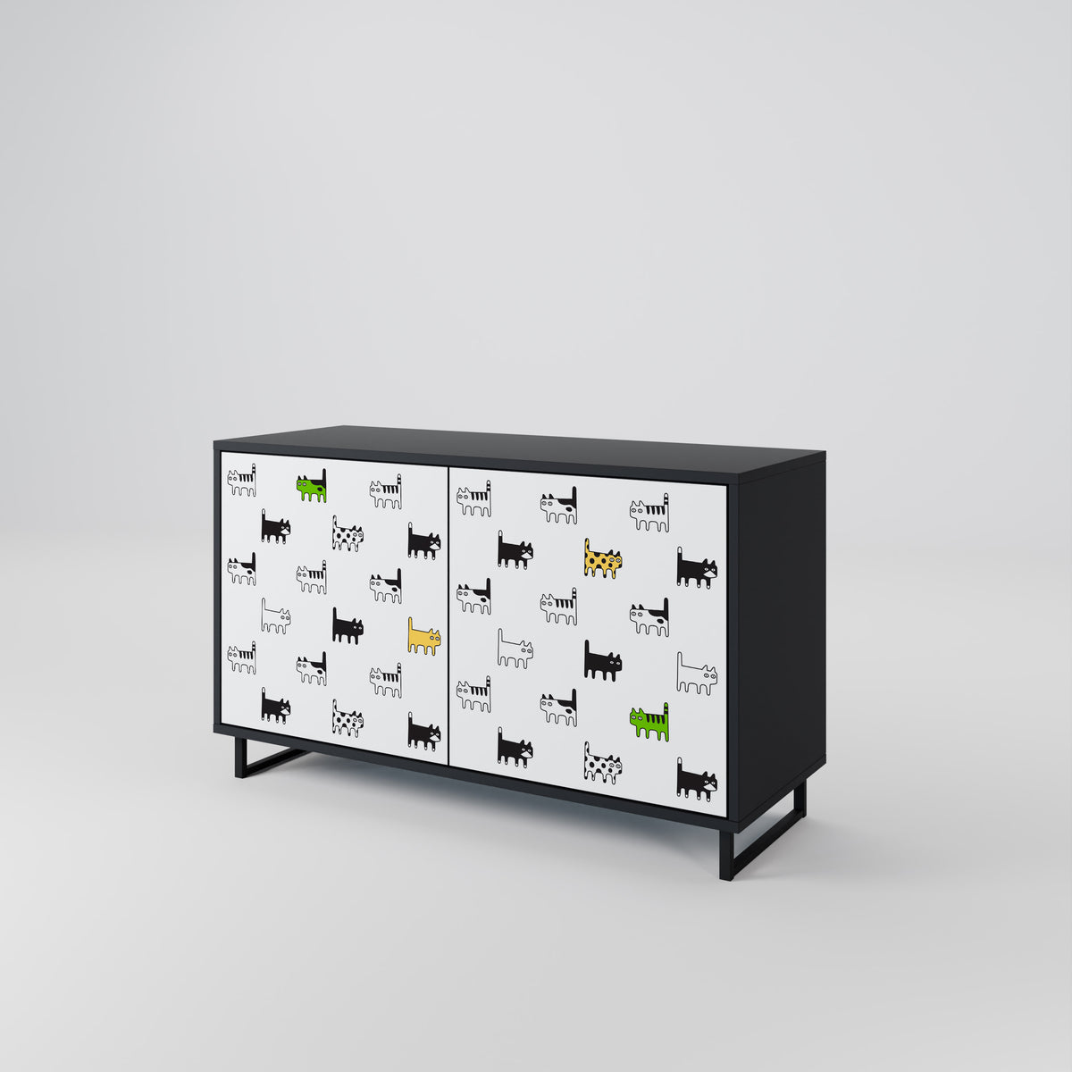 CATS COMPILATION 2-türiges Sideboard
