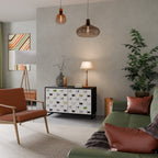 CATS COMPILATION 2-Door Sideboard in Black Finish