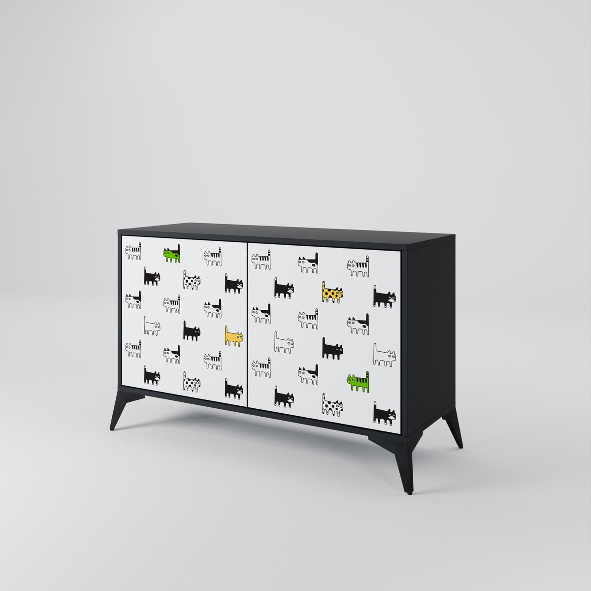 CATS COMPILATION 2-türiges Sideboard