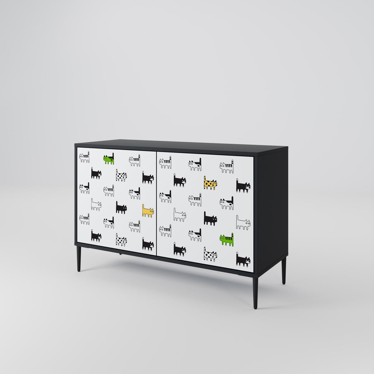 CATS COMPILATION 2-türiges Sideboard