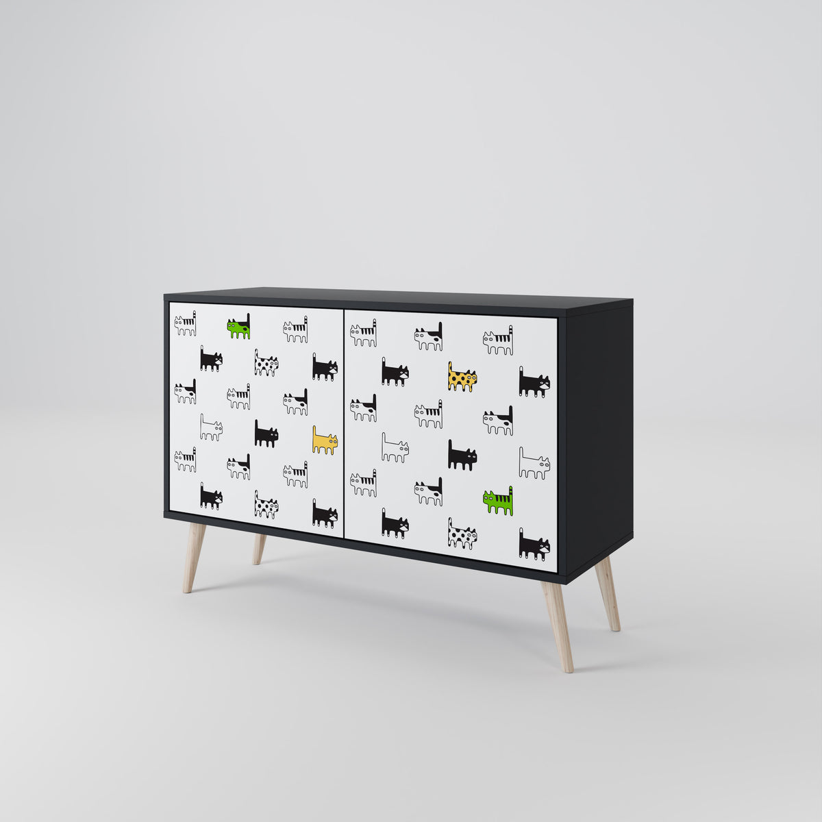 CATS COMPILATION 2-türiges Sideboard