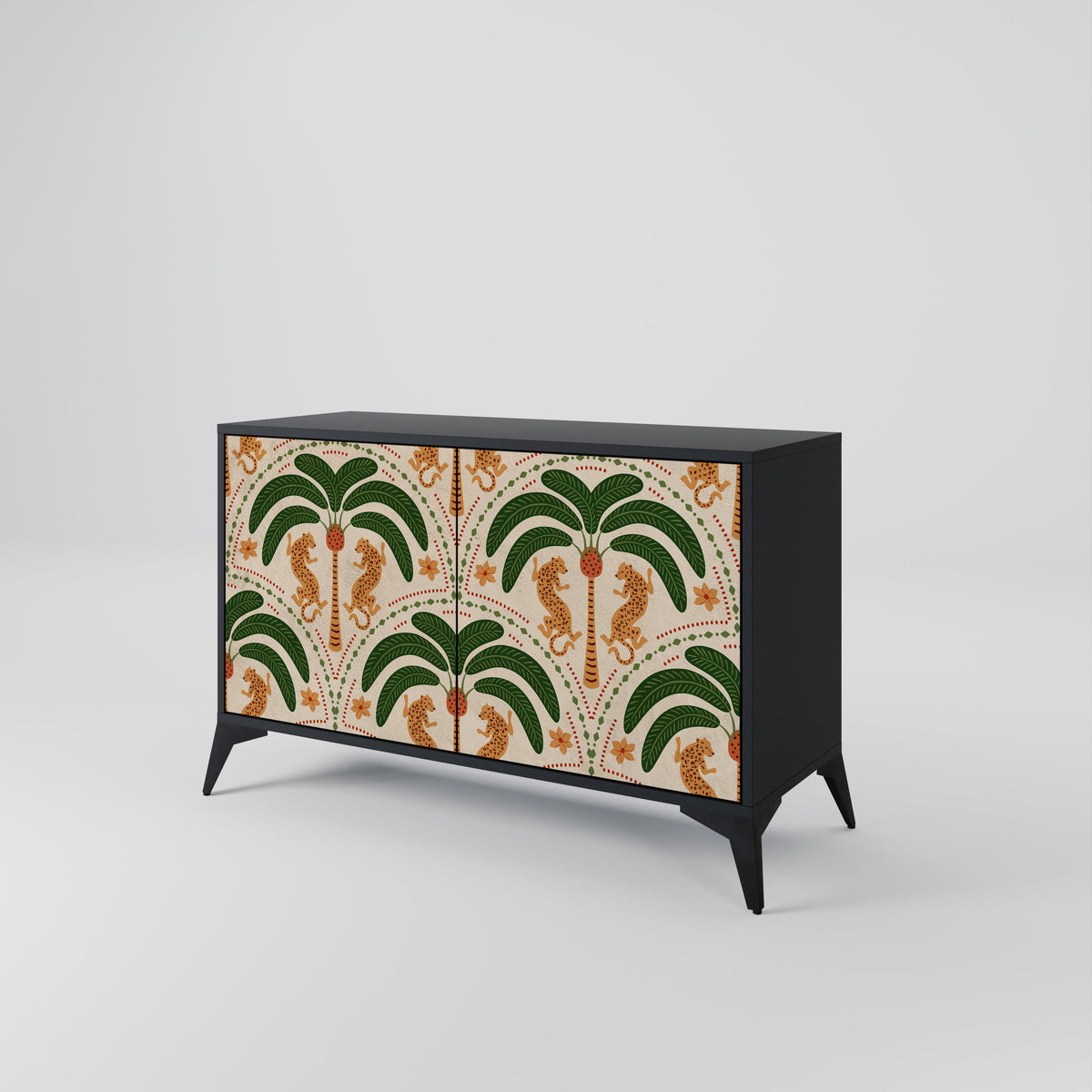 DANCING PREDATORS 2-türiges Sideboard