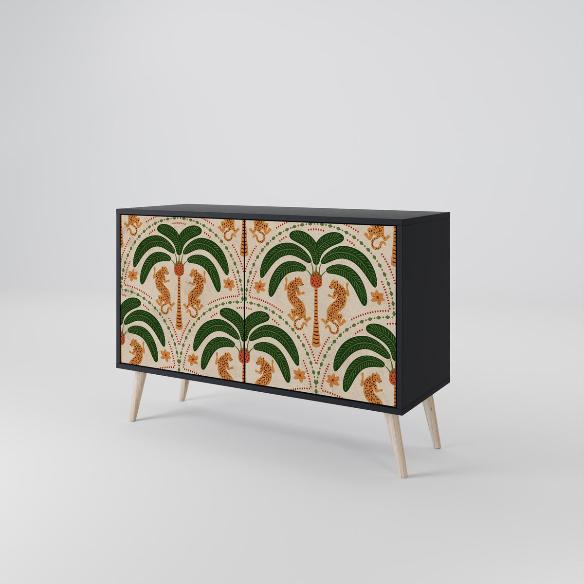 DANCING PREDATORS 2-türiges Sideboard