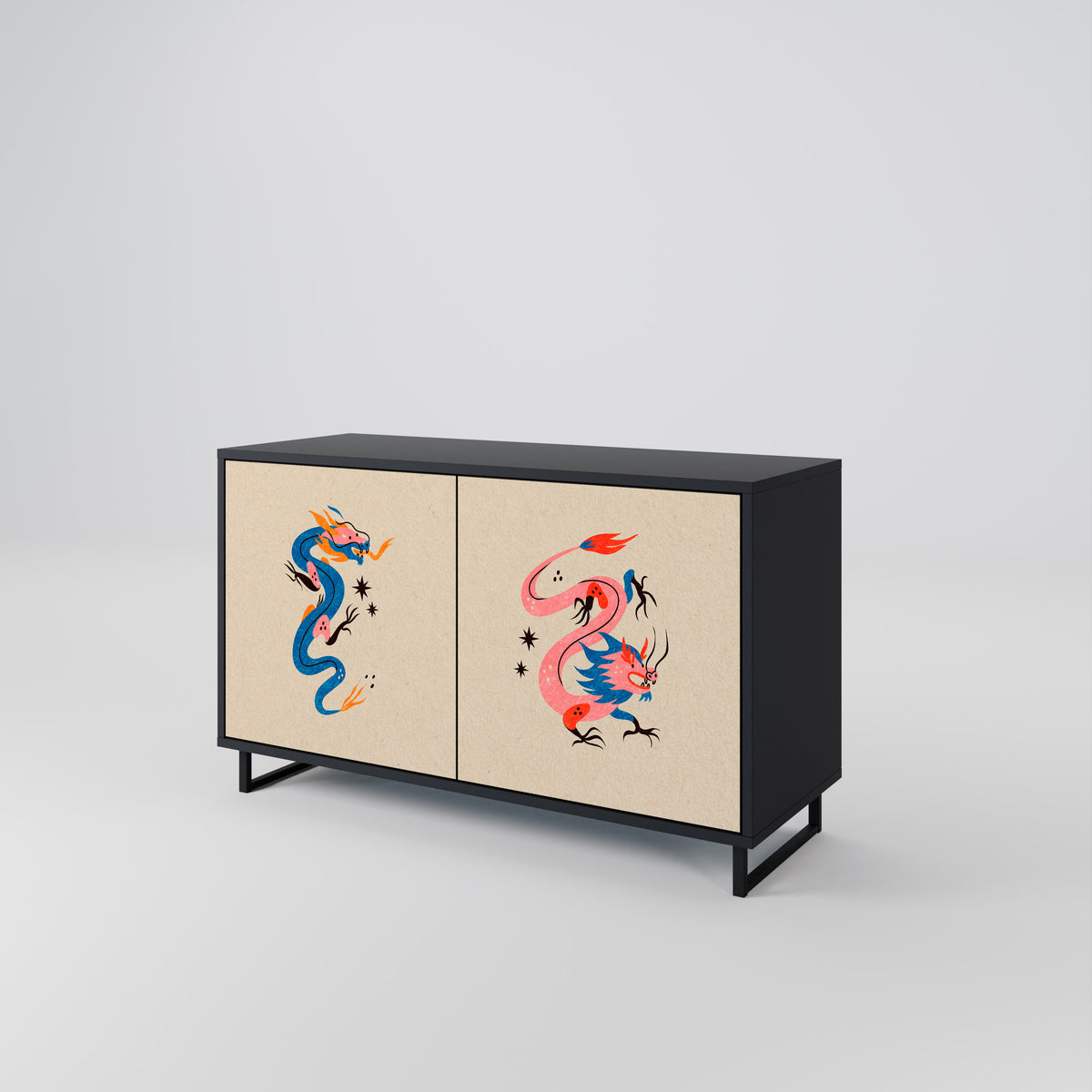 MYTHOLOGICAL CREATURES 2-türiges Sideboard
