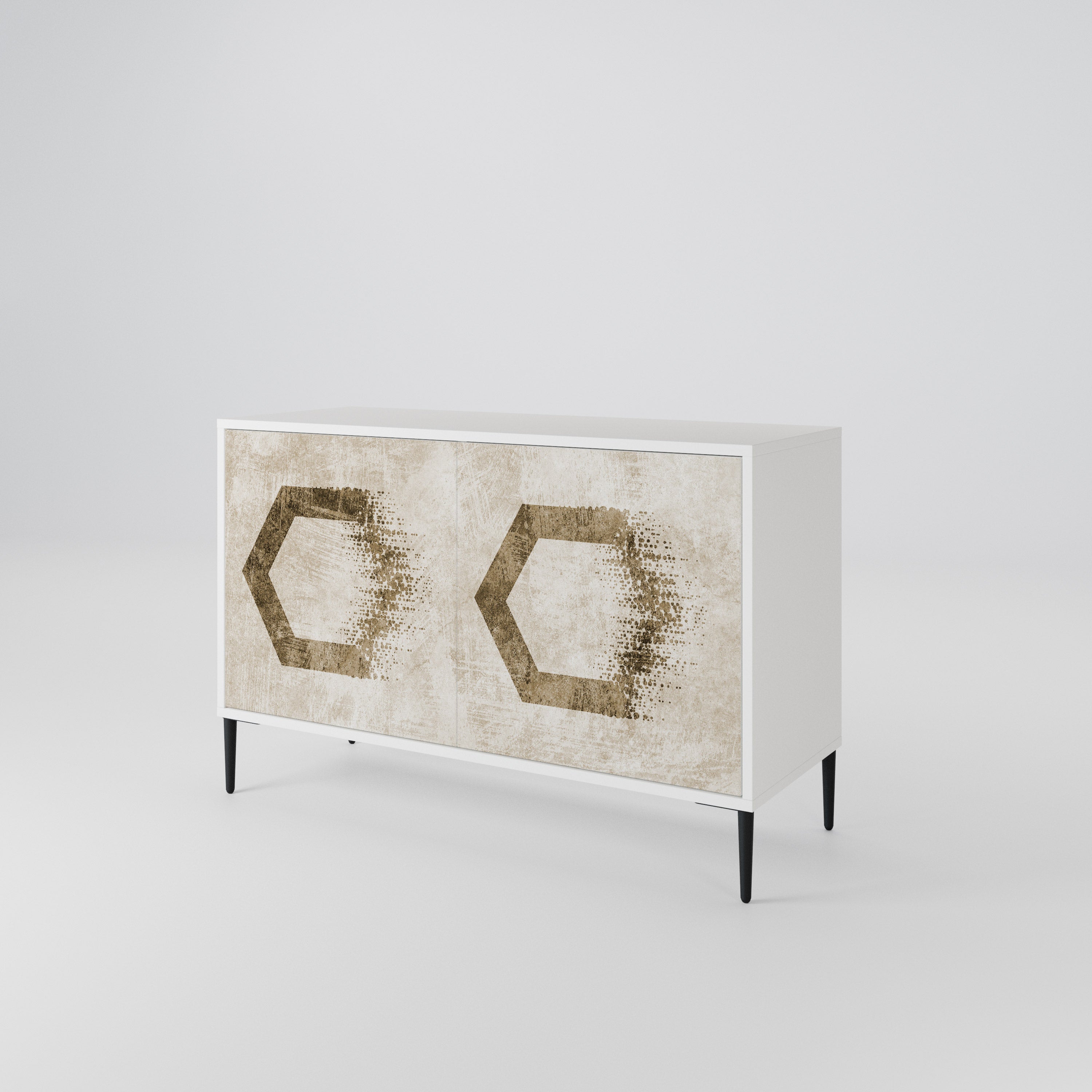 HEXAGONAL SHAPES 2-türiges Sideboard