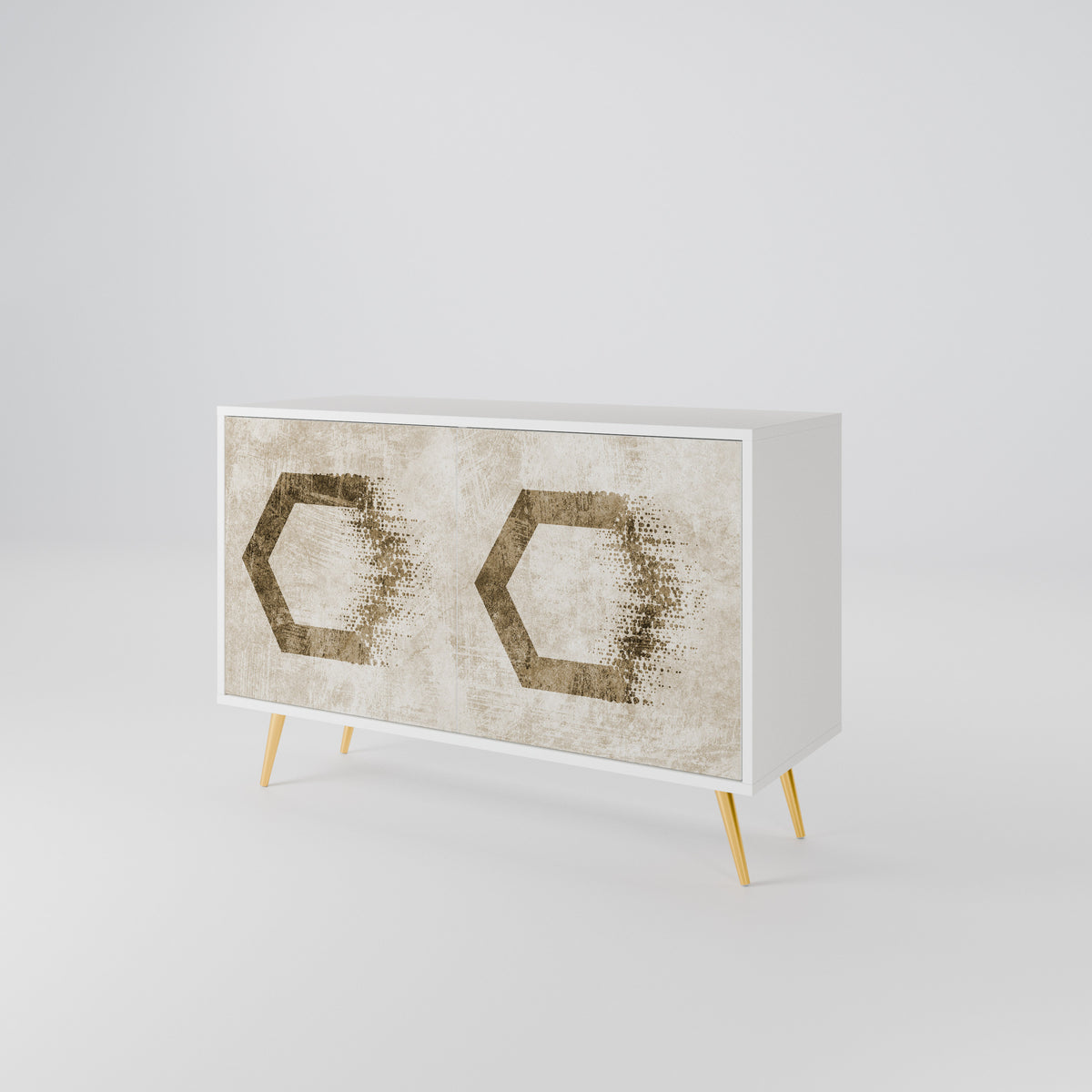 HEXAGONAL SHAPES 2-türiges Sideboard