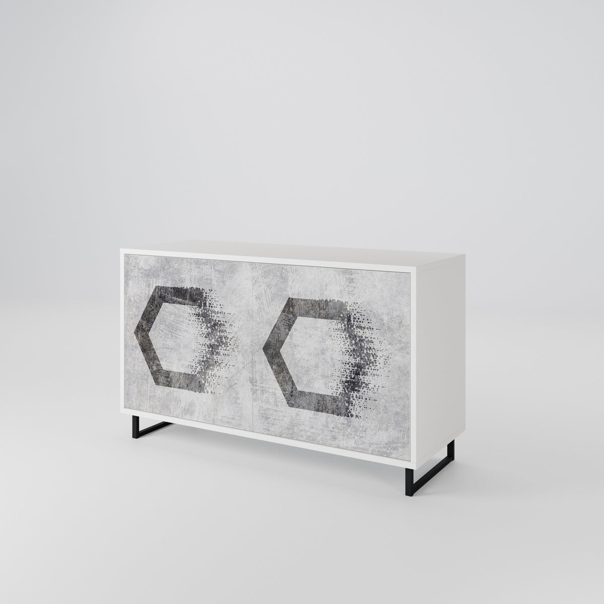 HEXAGONAL FIGURES 2-türiges Sideboard