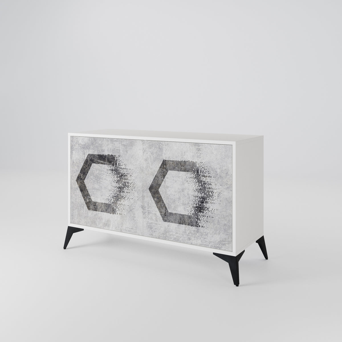 HEXAGONAL FIGURES 2-türiges Sideboard