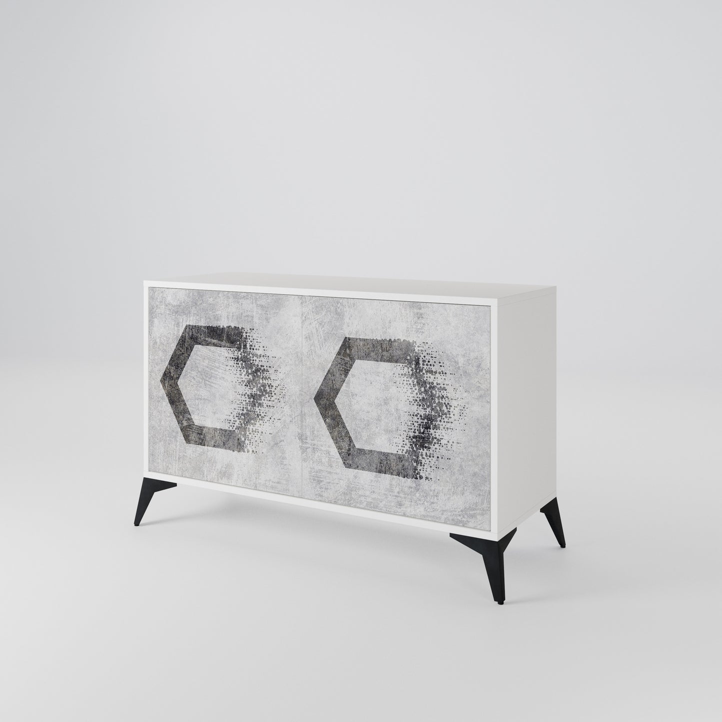 HEXAGONAL FIGURES 2-türiges Sideboard